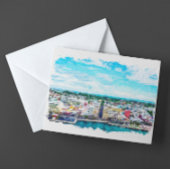 Bermuda Eilanden Vintage Travel Briefkaart