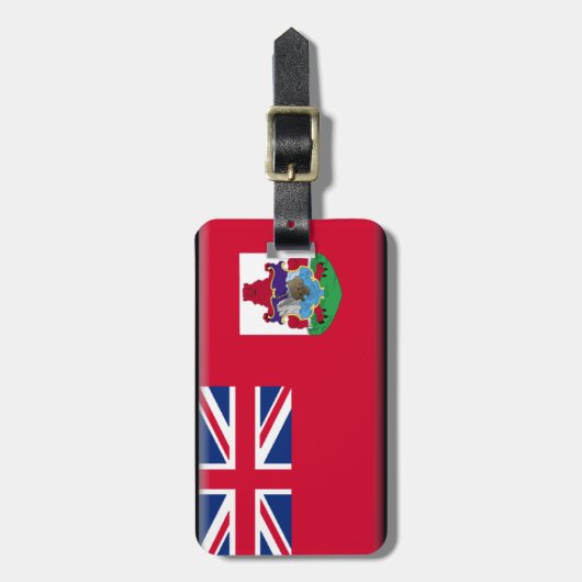 Bermuda Flag Bagagelabel (Voorkant verticaal)