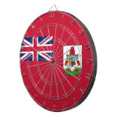Bermuda Flag (Bermudian) (Caribische eilanden) Dartbord (Voorkant Rechts)