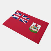 Bermuda Flag (Bermudian) (Caribische eilanden) Deurmat (Schuin)
