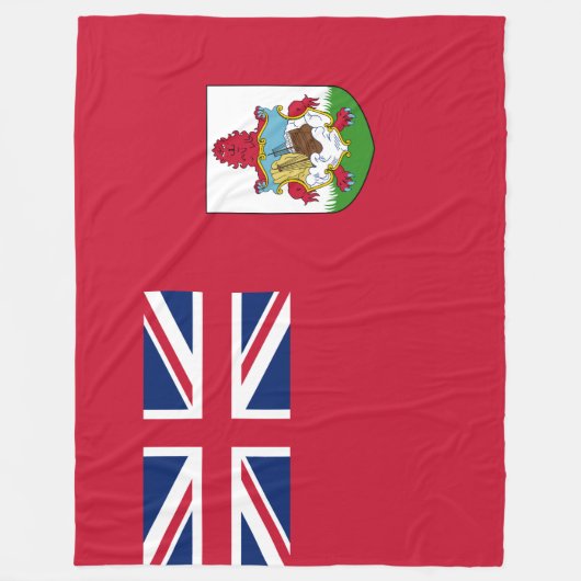 Bermuda Flag (Bermudian) (Caribische eilanden) Fleece Deken (Voorkant)