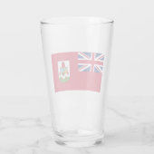 Bermuda Flag (Bermudian) (Caribische eilanden) Glas (Achterkant)