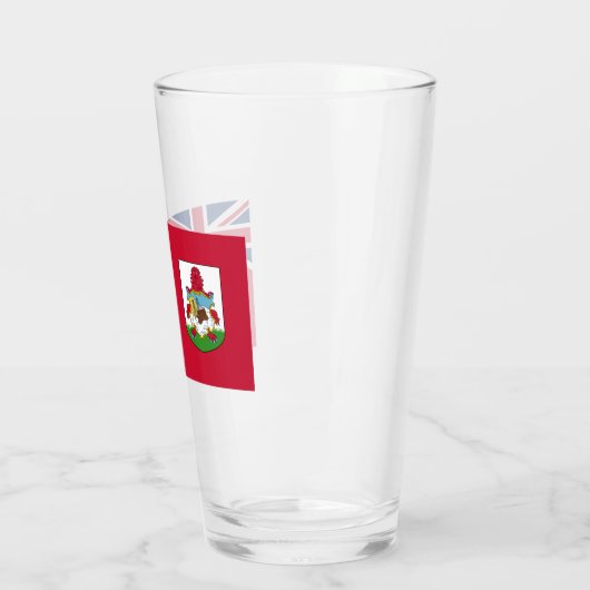 Bermuda Flag (Bermudian) (Caribische eilanden) Glas (Links)