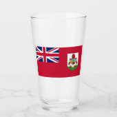 Bermuda Flag (Bermudian) (Caribische eilanden) Glas (Voorkant)
