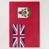 Bermuda Flag (Bermudian) (Caribische eilanden) Legpuzzel (Verticaal)