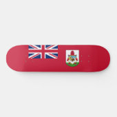 Bermuda Flag (Bermudian) (Caribische eilanden) Persoonlijk Skateboard (Horizontaal)