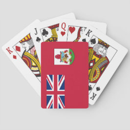 Bermuda Flag (Bermudian) (Caribische eilanden) Pokerkaarten