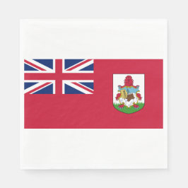 Bermuda Flag (Bermudian) (Caribische eilanden) Servet