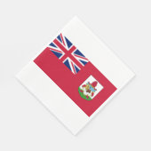 Bermuda Flag (Bermudian) (Caribische eilanden) Servet (Hoek)