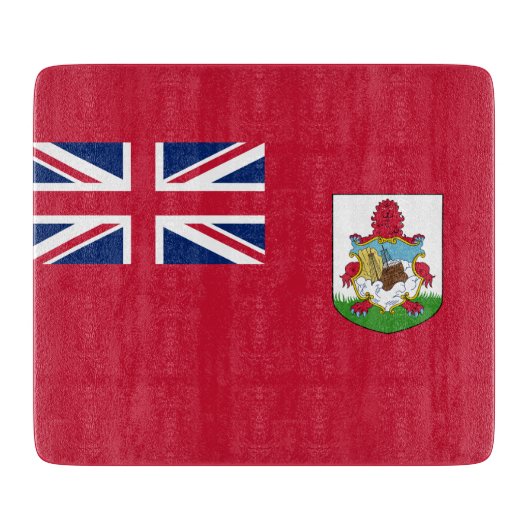 Bermuda Flag (Bermudian) (Caribische eilanden) Snijplank (Voorkant)