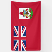 Bermuda Flag (Bermudian) (Caribische eilanden) Spandoek (Verticaal)