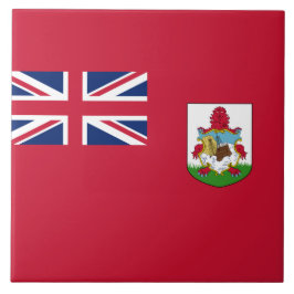 Bermuda Flag (Bermudian) (Caribische eilanden) Tegeltje