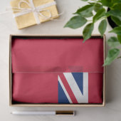 Bermuda Flag (Bermudian) (Caribische eilanden) Tissuepapier (Geschenk)