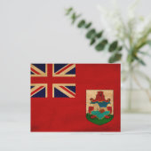 Bermuda Flag Briefkaart (Staand voorkant)