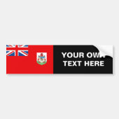 Bermuda Flag Bumpersticker (Voorkant)