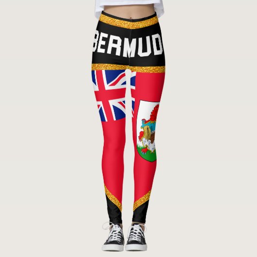 Bermuda Flag Leggings (Voorkant)