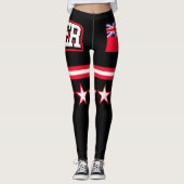 Bermuda Flag Leggings (Voorkant)
