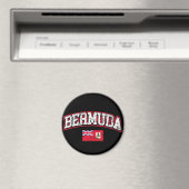 Bermuda Flag Magneet (Insitu (Vaatwasser))