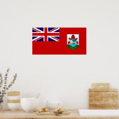Bermuda Flag Poster (Keuken)
