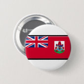 Bermuda Flag Ronde Button 5,7 Cm (Voorkant /achterkant)
