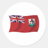 Bermuda Flag Sticker (Voorkant)