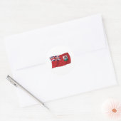 Bermuda Flag Sticker (Envelop)