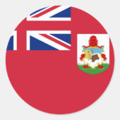 Bermuda flag Sticker (Voorkant)