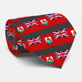 Bermuda Flag Stropdas (Opgerold)