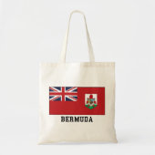 Bermuda Flag Tote Bag (Voorkant)