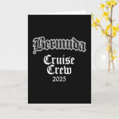 Bermuda gezinscruise bemanning 2025 kaart (Gele Bloem)