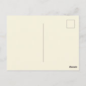 Bermuda Groet Ansichtkaart Briefkaart (Achterkant)