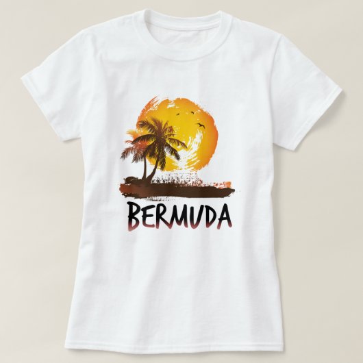 Bermuda grunge t-shirt (Design voorkant)
