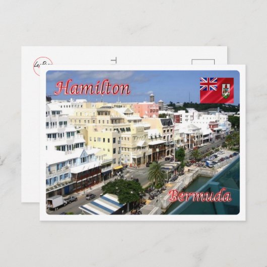 Bermuda - Hamilton - Briefkaart (Voorkant / Achterkant)