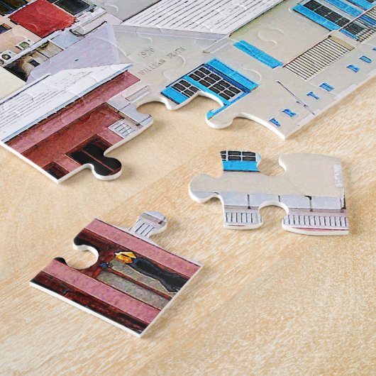 Bermuda - Hamilton Skyline Legpuzzel (Zijkant)