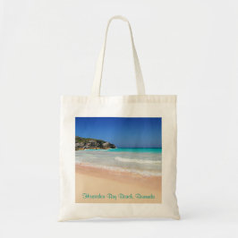 Bermuda Hoefijzer Bay Pink Sand Beach foto Tote Bag