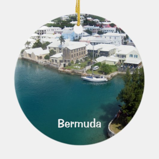 Bermuda huizen, Bermuda Keramisch Ornament (Achterkant)