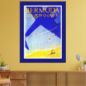 Bermuda in 5 uur canvas afdruk (Insitu (Woonkamer))