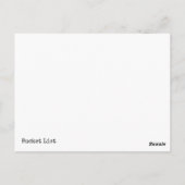 Bermuda Inspirerend bucketlist roze zandstrand Briefkaart (Achterkant)