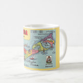 Bermuda Kaart Koffiemok (Voorkant rechts)