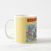 Bermuda Kaart Koffiemok (Links)