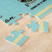 Bermuda kaart Legpuzzel (Zijkant)