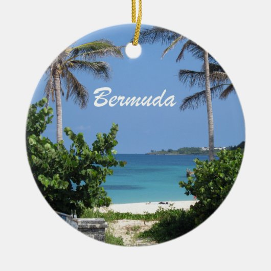 Bermuda Keramisch Ornament (Voorkant)