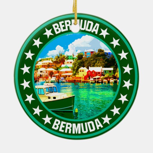 Bermuda Keramisch Ornament (Achterkant)