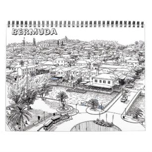 Bermuda Kleurkalender Kalender