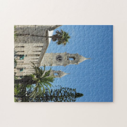 Bermuda klok legpuzzel (Horizontaal)