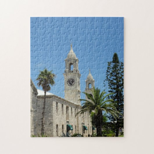 Bermuda klok legpuzzel (Verticaal)