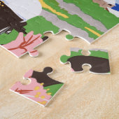 Bermuda  Kunst Koel Historische Foto's Reis Legpuzzel (Zijkant)