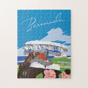 Bermuda  Kunst Koel Historische Foto's Reis Legpuzzel