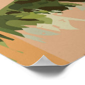 Bermuda  leuke reisposter afdrukken poster (Hoek)