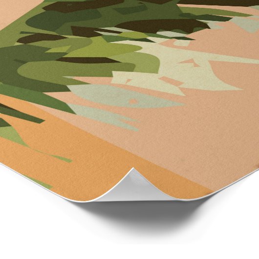 Bermuda leuke reisposter afdrukken poster (Hoek)